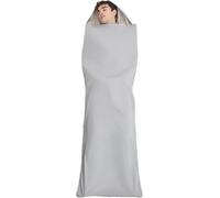 WEHAM EMF & 5G Radiation Shielding Sleeping Bag, RF Shielding WiFi Bluetooth Radiation Protection Pregnancy Blanket, Fabric Faraday Cover,Grey,218 * 70cm