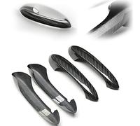 WEHOMY 4pcs Door Handle Cover for G20 G01 G02 G05 G30 G38 G32 2018 2019 Real Carbon Fiber Car Exterior Doorknob Holder Caps Add On