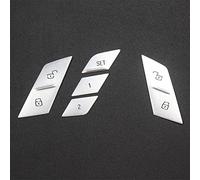 WEHOMY Car Door Lock Switch Seat Memory Buttons Trim Cover Sticker For X5 G05 X6 G06 2019 2020 2021 2022
