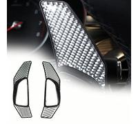 WEHOMY Car Steering Wheel Shift Paddle Shift Extension Decoration Cover Trim For W205 X253 GLC C Class 2015-2018