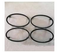 WEHOMY Car Trim Interior For Focus 2 MK2 2005-2013 4PCS Air Conditioning ABS Chrome Trim Outlet Decoration Car Trim Interior Interior Mouldings(Carbon Fiber 4pcs)