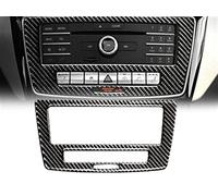 WEHOMY Carbon Fiber For B&enz ML 2012-2016 GL 2013-2016 GLE 2015-2018 GLS 2015-2018 Car Air Conditioner CD Frame Decoration Cover Trim