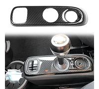 WEHOMY Carbon Fiber Gear Shift Knob Panel Frame Cover Trim for for 451 Fortwo Car Interior Styling