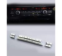 WEHOMY Chrome ABS For BMW 5 6 7 Series 5GT F10 F18 F07 F06 F12 F13 2009-2017 Car Air Conditioner CD Buttons Sequins Decoration Cover Trim