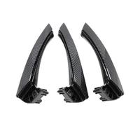 WEHOMY Interior Door Handle Trim for BMW 3 Series E90 E91 E92 316 318 320 325 328i 2004-2012 LHD RHD Interior Door Pull Handle Car Inner Door Handle(RHD Set Carbon Fiber)