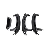 WEHOMY Interior Door Handle Trim for BMW X3 X4 F25 F26 2010-2016 LHD RHD Interior Door Armrest Pull Handle Genuine Leather Cover Full Set Assembly Car Inner Door Handle(LHD 7PCS Carbon)