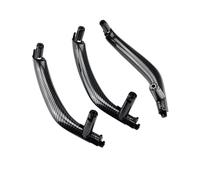 WEHOMY Interior Door Handle Trim for BMW X5 X6 F15 F16 2014-2018 Interior Door Inside ABS Pull Handle Car Inner Door Handle(Carbon RHD)