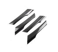 WEHOMY Interior Door Handle Trim for for Tiguan 2008-2016 Car Inner Door Handle Pull Cover Carbon Fiber Grain Trim Car Inner Door Handle