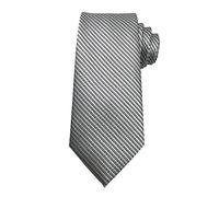 Wehug Men's Classic Solid Tie Silk Woven Necktie Jacquard Neck Gray Ties For Men EU-LD0055