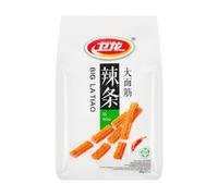 Wei Long Big La Tiao (Hot Strip) Chewy Asian Spicy Snacks 卫龙辣条小零食 400g