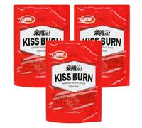 Wei Long Kiss Burn Spicy & Hot Gluten Strips Roast Beef Flavour Chewy Snacks 卫龙辣条小零食 260g (Pack of 3)