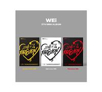 WEi - Love Pt.2 : Passion 5th Mini Album+Folded Poster (Random ver, 1 Folded Poster)