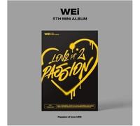 WEi Love Pt.2 : Passion 5th Mini Album Passion of love Version CD+1p Poster+84p PhotoBook+8p Lyric Book+1p Film Photo+1p ID Card+2p PhotoCard+Tracking Sealed