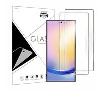 Wei Tech Premium Tempered Glass 20D for Samsung Galaxy S22 Ultra, 6.8 Inch - 9H Hardness, 20D Full Screen Protection Glass, Anti-Fingerprint, Edge-to-Edge Cover, Scratch-Resistant, Bubble-Free, Pack