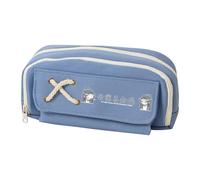 Wei Wu Xian Anime Pencil Case 3D Printing Double-Layer LAN Wang Ji Stationery Box Large Capacity School Supplies Stationery Storage Students