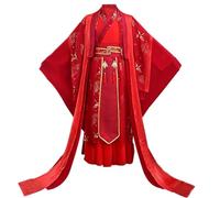 Wei Wu Xian Cosplay Anime Lan Wang Ji Ancient Costume Full Set Hanfu Outfit | Grandmaster of Demonic Cultivation Cosplay Hanfu, Chinese Traditional Clothing, Halloween Party Role Play Suit