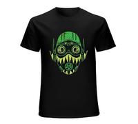 WEI ZUI YE Gaming Apex Octane Legends Adult Graphic Casual Round Neck T Shirt Black XXL