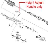 Weibang Legacy 48 56 Height Adjust Handle GM56A060101000/22