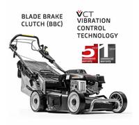 Weibang Virtue 53 SSDX BBC LV Self-Propelled Petrol 4-in-1 Lawn Mower