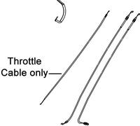 Weibang Virtue Lawnmower Throttle Cable WGTC72-1115-A