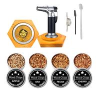 WEICHA Bourbon Whiskey Gifts for Men Dad - Cocktail Smoker Kit with Torch, Birthday Anniversary Unique Gifts for Dad Boyfriend Husband Grandpa, Smoked Bourbon Kit, Mens Gifts Ideas