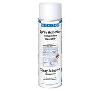 WEICON Adhesive Spray Detachable 500 ml, Non-Permanent for plotters, Cutting mats, Screen Printing & Stencils, Transparent