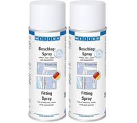 WEICON Fitting Spray 200 ml, lubricating oil for fittings and hinges on windows, doors, garages, cars, locks, etc. (Pack of 2)