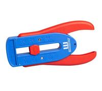 WEICON 51000002 Precision Wire Stripper S, Stripping Tool for fine Wires/Conductors, red/Blue