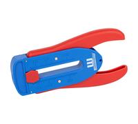 WEICON 51000002 Precision Wire Stripper S, Stripping Tool for fine Wires/Conductors, red/Blue