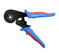 WEICON TOOLS Crimping Tool 16 mm² HEX, Crimping Tool for Cables from 0.5-16 mm² (20-5 AWG), Wire End Ferrules Crimping Pliers, Hex Crimping, Blue/Red