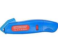 WEICON Tools Pelapatate cavo n. S 4-28 Multi | Gamma di lavoro 4-28 mm Ø | Pelapatate conduttori integrato nell'alloggiamento