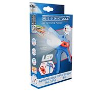 WEICON Wire Stripper No. 5 Pro LED Kit - 0.2-16mm² Precision Stripping Pliers with 3 Brightness LED for Dark Work Areas