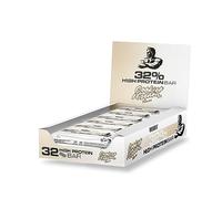 Weider 32% High Protein Bar (12x60g) Cookies&Cream Flavour. Delicious Chocolate Coated Bar with High Protein Content. Muscle Building & Maintenance Support. Ideal Before or After Training.