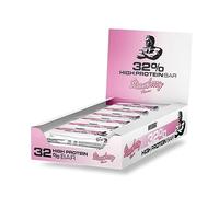 Weider 32% High Protein Bar (12x60g) Strawberry Flavour. Chocolate Coated Bar with High Protein Content Core. Muscle Building and Maintenance Support. Ideal Before or After Training. Delicious Tastes