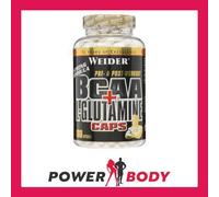 Weider - BCAA + L-Glutamine Caps - 180 caps