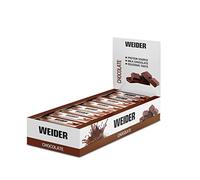 Weider Classic Protein Bar, Dark Chocolate, 24 Bars