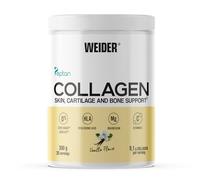 Weider Collagen (300g) Vanilla, for Skin, Cartilage, Bones and Hair | Hydrolysed Collagen Peptides Powder type I 100% Peptan with Hyaluronic Acid, Magnesium, Vitamin C, Sugar-free