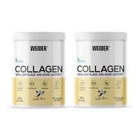 Weider Collagen Duo Pack(2x300g) Vanilla, for Skin, Cartilage, Bones & Hair | Hydrolysed Collagen Peptides Powder type I 100% Peptan with Hyaluronic Acid, Magnesium, Vitamin C, Sugar-free