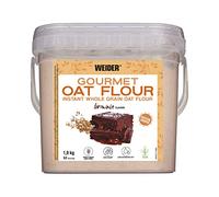 Weider Gourmet Oat Flour. Brownie Flavor (1.9 kg). Whole Grain, Source of Proteins, Low Sugar Content.