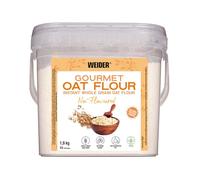 Weider Weider Oat Gourmet - Wholegrain Oat Flour. Source of protein with a low sugar content. 1.9 kg. Neutral flavour.
