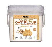 Weider Gourmet Oat Flour. Wholemeal Oatmeal. Protein source with low sugar content. Maria Cookie Flavor (1.9 kg)