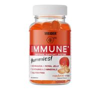 Weider Immune Gummies (60 Gummies) Mandarin-Orange, 9 Vitamins, 3 Minerals