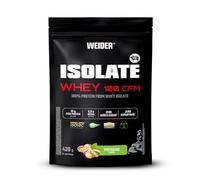 Weider Isolate Whey 100CFM (420g) Pistachio Flavour, Protein 100% Isolate Whey from Isolac®, 25g Protein/Portion, with Digestive Enzymes Digezyme®, No Added Sugar, No Aspartame, Low Fat, 14 servings