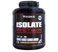 Weider Isolate Whey 100 CFM (908g) Chocolate-Fondant Flavour. Protein Powder with 25g Proteins and 5g BCAAs per Serving. Zero added Sugar. Aspartame-Free.