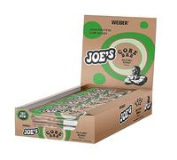 Weider Joe's Core Bar (12x45g) Hazelnut-Nougat. High Protein Bar with Soft Protein Core and Milk Chocolate Coating, Low Sugar, 32% Protein/Bar, Real Hazelnut Chunks, Optimal in diet/muscle building