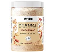 Weider Peanut Butter Powder. Made from Roasted Peanuts. 100% Natural. Peanut Butter Powder to Mix. No Added sugars. Without Palm Oil. Keto. Vegan. 400g, Brown