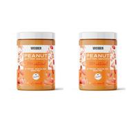 Weider - Peanut Butter Smooth 100% natural, no added sugars, suitable for vegans, without palm oil, 1 kg [packaging may vary] (Pack of 2)