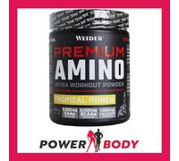 Weider Premium Amino Powder, Fresh Orange, Intra Workout, 8,000mg EAA's, 6,000mg BCAA's, Glutamine, Plus Electrolytes, 800g