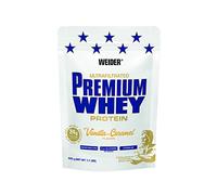 Weider Premium Whey Protein Powder, Vanilla Caramel, 33g of Protein Per Serving, Low Carb, Whey Protein Isolate, Rich in BCAA's, 500g