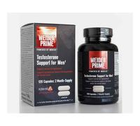 Weider Prime Testosterone Support for Men Vitamin Pack - 120 Tablets to Boost Testosterone & Energy
